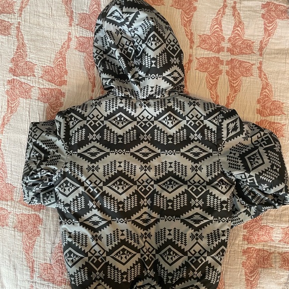 Kids North-face Perrito Reversible Coat size 5 - Picture 2 of 4
